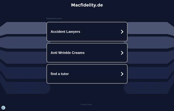 Vorschau von macfidelity.de, Macfidelity