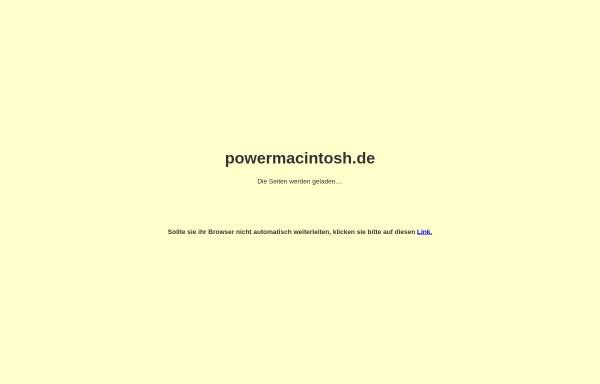 Vorschau von www.powermacintosh.de, Powermacintosh.de