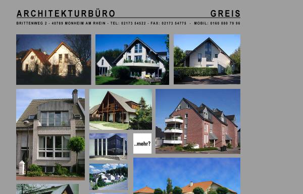 Vorschau von www.architekturbuero-greis.de, Greis