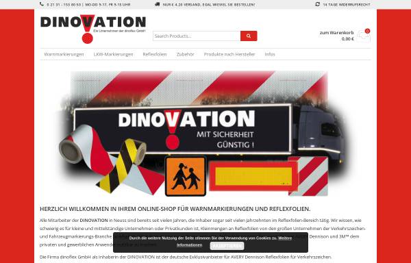 Vorschau von www.dinovation.de, Dinovation GmbH