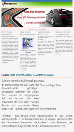 Vorschau der mobilen Webseite www.auto-alarmanlagen-shop.de, Wirth Autotechnik GbR