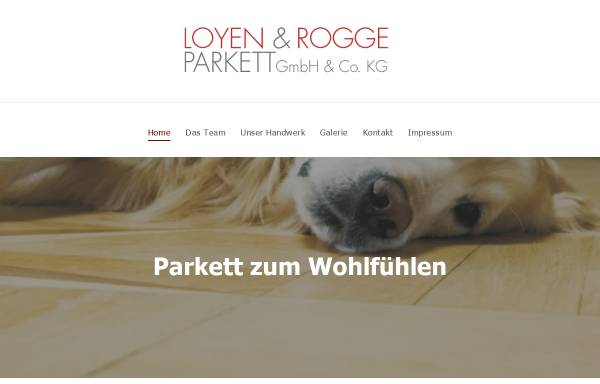 Vorschau von www.loyen-rogge.de, Loyen Parkett GmbH & Co.KG