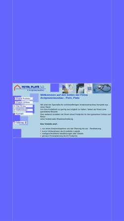 Vorschau der mobilen Webseite www.arztpraxenausbau.de, Petri Plate, Arztpraxenausbau