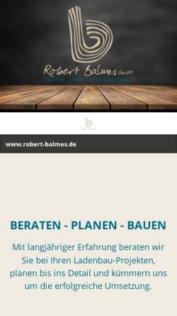Vorschau der mobilen Webseite www.robert-balmes.de, Robert Balmes GmbH