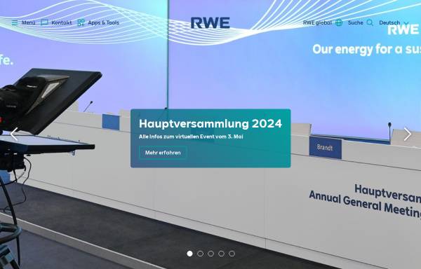 Vorschau von www.rwe.com, RWE AG