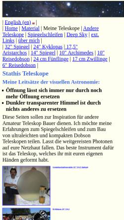Vorschau der mobilen Webseite www.stathis-firstlight.de, ATM [Kafalis, Stathis]