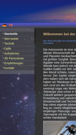 Vorschau der mobilen Webseite www.sternwarte-kletzen.de, Sternwarte Kletzen