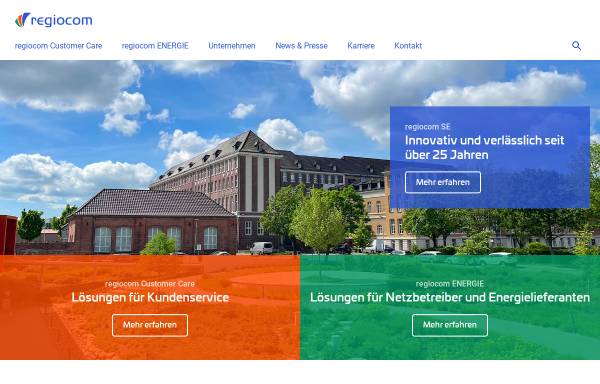 Vorschau von www.regiocom.com, Regiocom GmbH