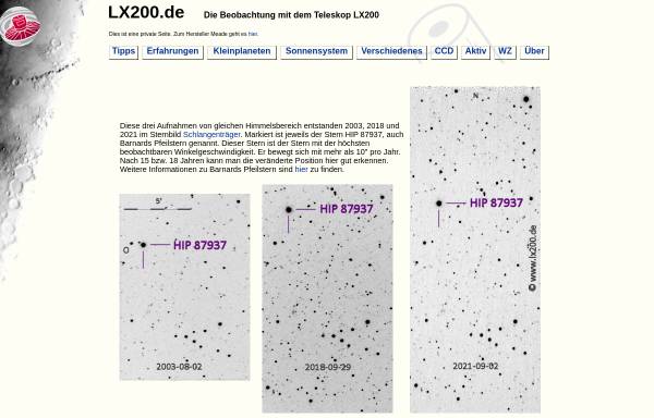 Vorschau von www.lx200.de, Teleskope [lx200.de]