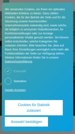 Vorschau der mobilen Webseite www.vinzenz-verbund.de, Krankenhaus St. Martini Duderstadt