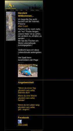 Vorschau der mobilen Webseite www.after-crash.de, Martin Grossoe - After crash