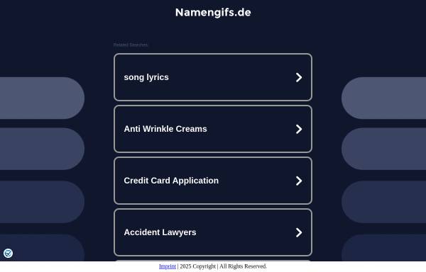 Vorschau von www.namengifs.de, Namengifs