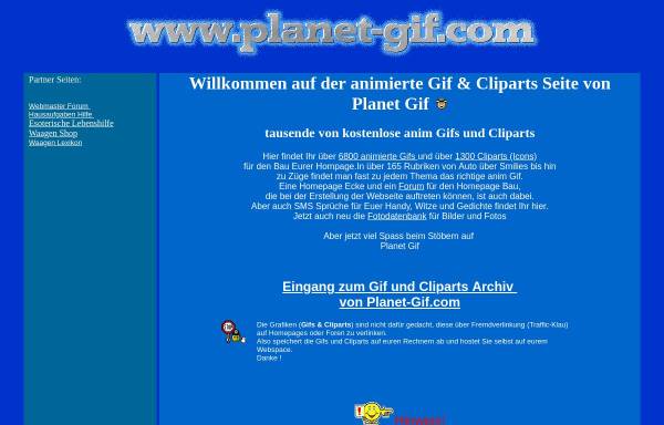 Vorschau von www.planet-gif.com, Planet-Gif.com
