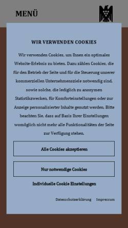 Vorschau der mobilen Webseite www.vdp.de, Verband der Deutschen Prädikats- und Qualitätsweingüter
