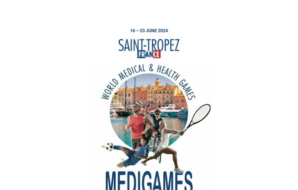 Vorschau von medigames.com, Medigames - Sportweltspiele der Medizin und Gesundheit.