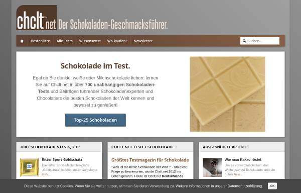 Vorschau von www.chocoland.ch, Chocoland