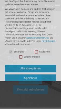 Vorschau der mobilen Webseite www.hirsch.de, Detective Hirsch GmbH