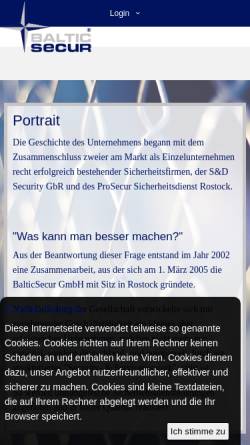 Vorschau der mobilen Webseite www.detektei-rostock.de, Detektei Rostock