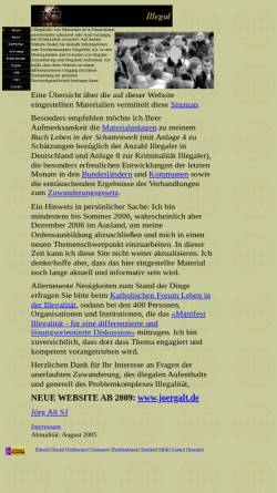 Vorschau der mobilen Webseite www.joerg-alt.de, Illegal