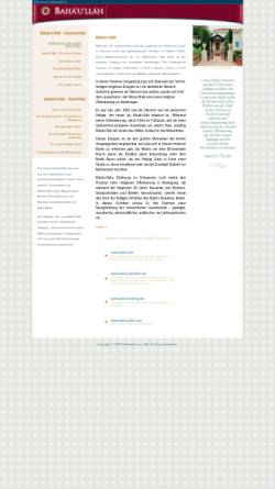 Vorschau der mobilen Webseite www.bahaullah.de, Baha'u'llah