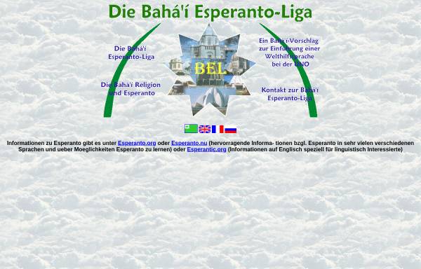 Vorschau von bahaaeligo.bahai.de, Bahá’í-Esperanto-Liga
