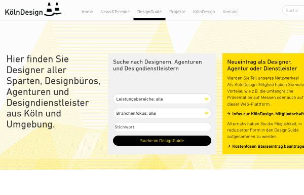 Vorschau von www.designguide-koeln.de, DesignGuide Köln