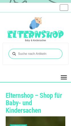 Vorschau der mobilen Webseite www.babywunder.de, Babywunder.de