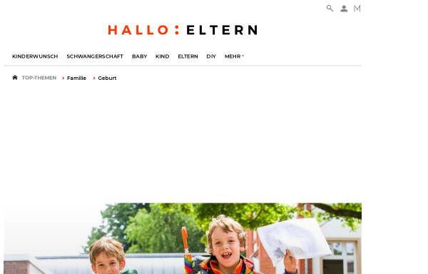 Vorschau von www.hallo-eltern.de, Hallo Eltern