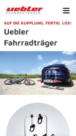 Vorschau der mobilen Webseite uebler.com, Uebler GmbH