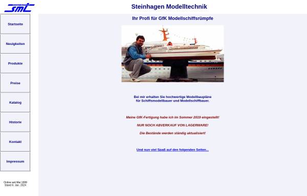Steinhagen Modelltechnik - Ihr Profi für Modellschiffbau