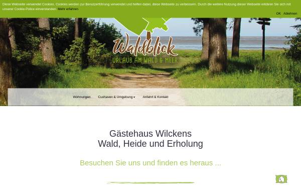 Vorschau von www.thomas-wilckens.de, Gästehaus Wilckens