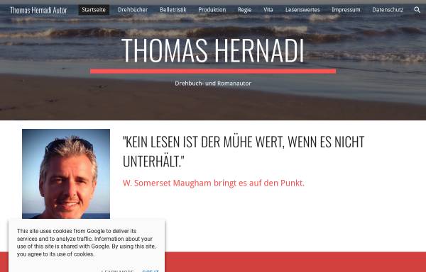 Vorschau von www.thomas-hernadi.de, Hernadi, Thomas