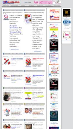 Vorschau der mobilen Webseite www.gymmedia.com, Gymmedia online