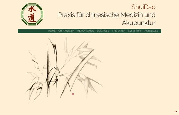 Vorschau von www.shuidao.de, Shuidao - Praxis für Chinesische Medizin und Klassische Akupunktur