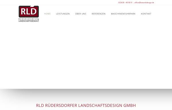 Vorschau von www.botanikdesign.de, Rüdersdorfer Landschaftsdesign GmbH