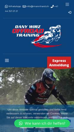 Vorschau der mobilen Webseite www.offroad-training.ch, Offroad Training Enduro
