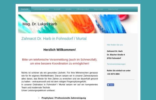 Vorschau von www.dr-harb.at, Dr. Helmut Harb