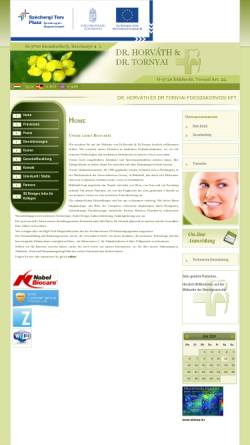 Vorschau der mobilen Webseite www.dentalpraxis.com, Dr. Horvath & Dr. Varga Dental GmbH