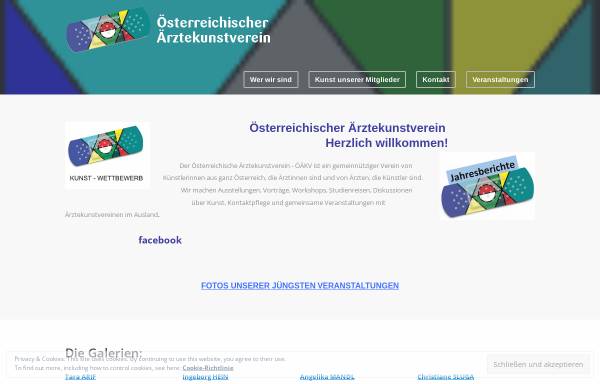 Vorschau von www.aerztekunstverein.at, Österreichischer Ärztekunstverein