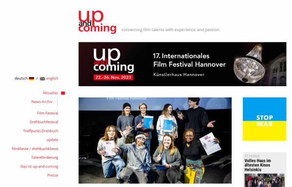 Vorschau von www.up-and-coming.de, Hannover, up-and-coming