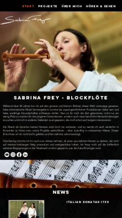 Frey, Sabrina