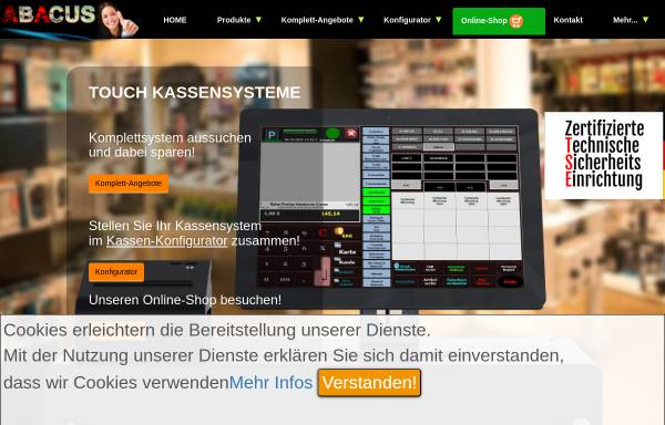 Vorschau von www.abacus-software.de, Abacus Software