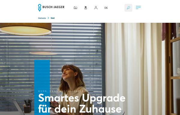 Vorschau von www.busch-jaeger.de, Busch-Jaeger Elektro GmbH