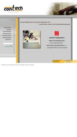 Vorschau der mobilen Webseite contech.ch, Contech Electronic AG, Fehraltorf