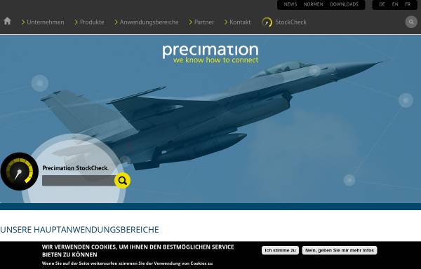 Vorschau von www.precimation.ch, Precimation AG