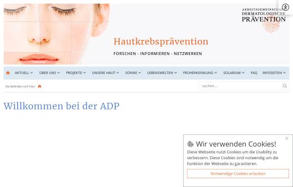 Vorschau von www.unserehaut.de, Unsere Haut.de