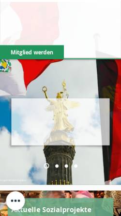 Vorschau der mobilen Webseite www.deutschmexikanisch.de, Deutsch-Mexikanische Gesellschaft e.V. (DMG)