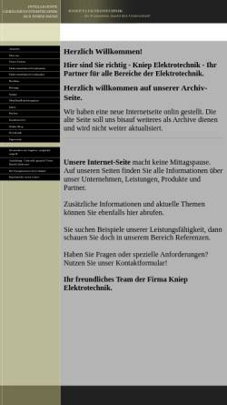 Vorschau der mobilen Webseite www.kniep-elt.de, Kniep Elektrotechnik