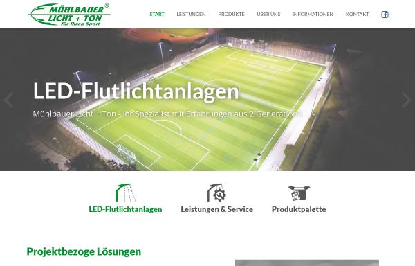 Vorschau von flutlicht.de, Licht-Ton-Datenkommunikation GmbH
