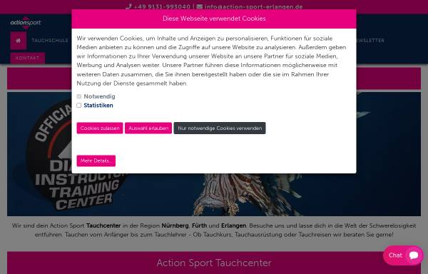 Vorschau von www.action-sport-nuernberg.de, Action Sport